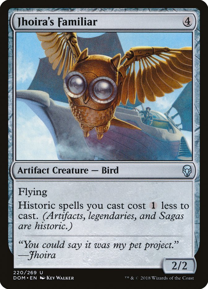 Jhoira's Familiar [Dominaria] | Gamers Paradise