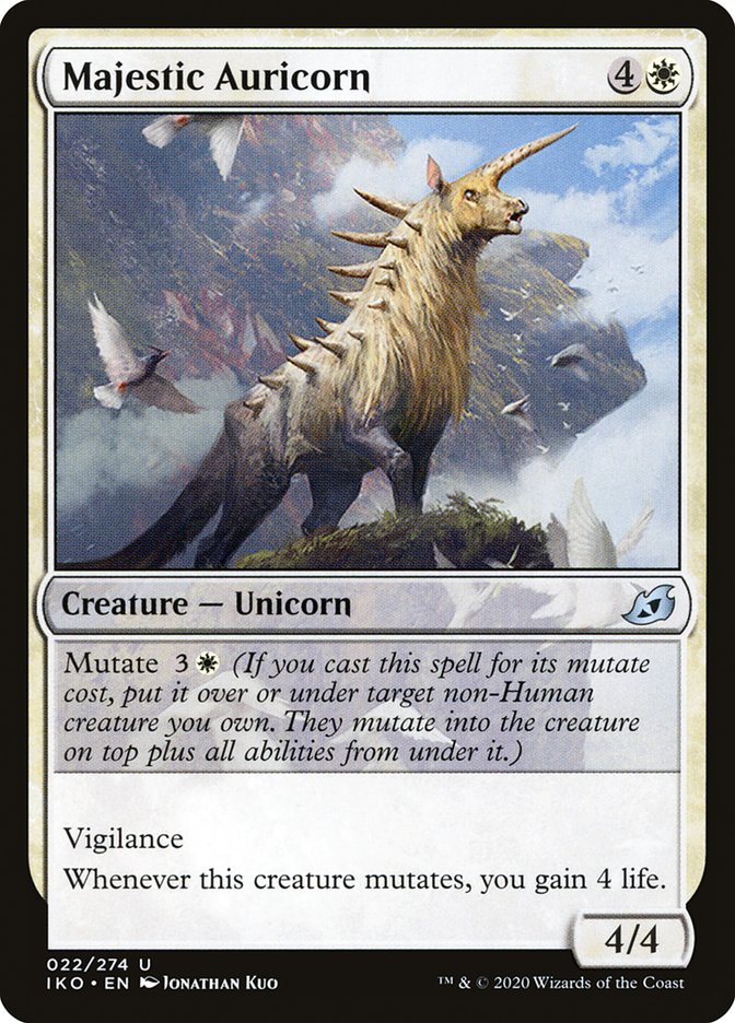 Majestic Auricorn [Ikoria: Lair of Behemoths] | Gamers Paradise