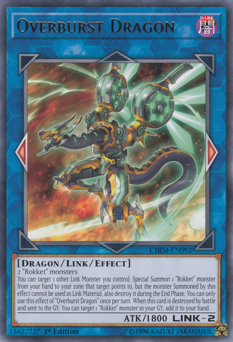 Overburst Dragon [CHIM-EN092] Rare | Gamers Paradise