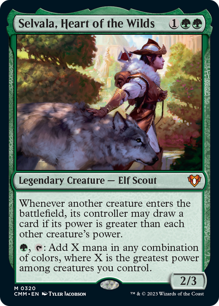 Selvala, Heart of the Wilds [Commander Masters] | Gamers Paradise