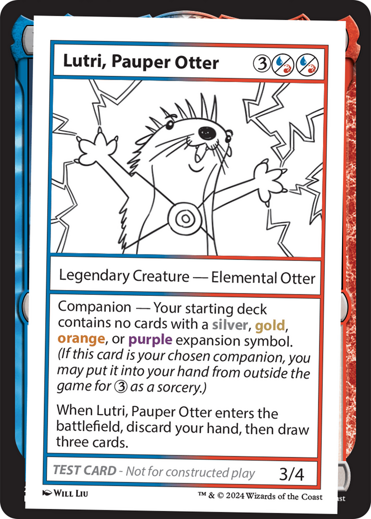 Lutri, Pauper Otter [Mystery Booster 2 Playtest Cards] | Gamers Paradise