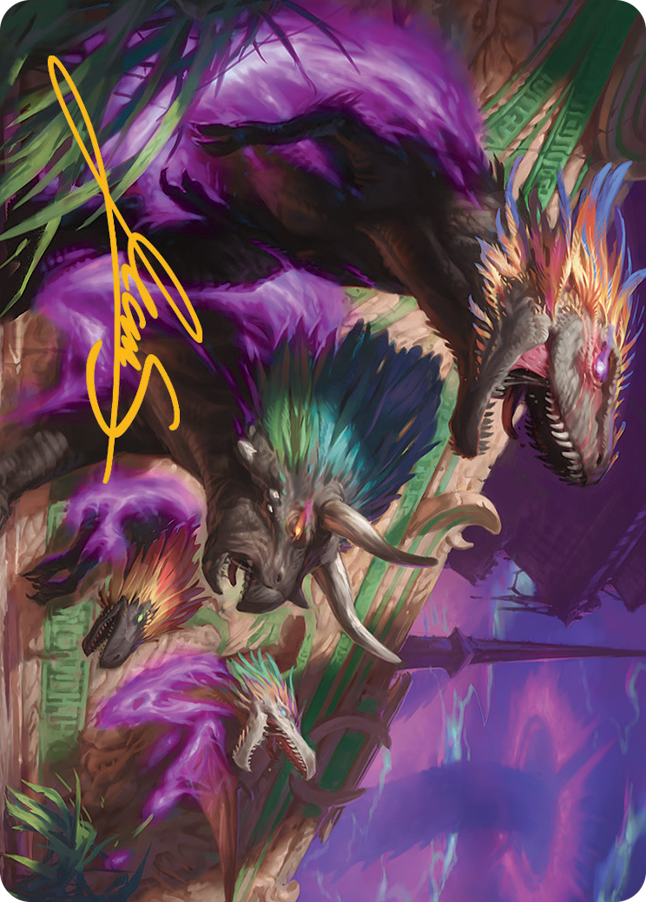Burning Sun's Fury Art Card (Gold-Stamped Signature) [March of the Machine Art Series] | Gamers Paradise