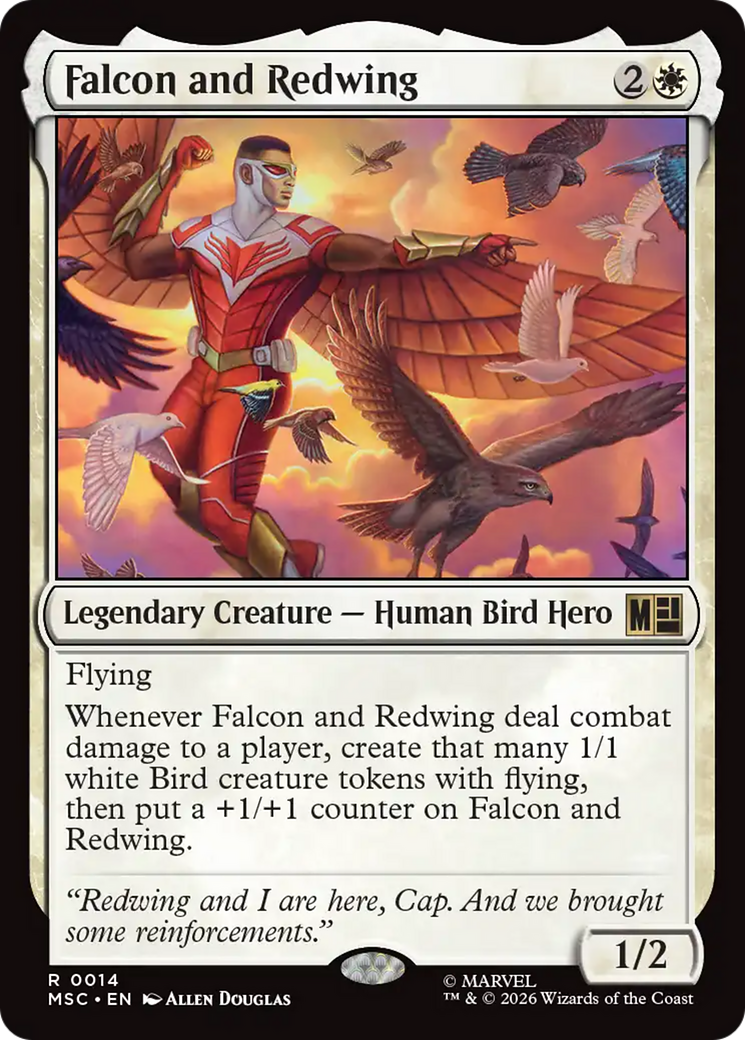 Falcon and Redwing [Marvel Super Heroes Commander] | Gamers Paradise