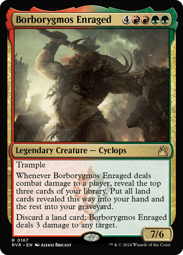 Borborygmos Enraged [Ravnica Remastered] | Gamers Paradise