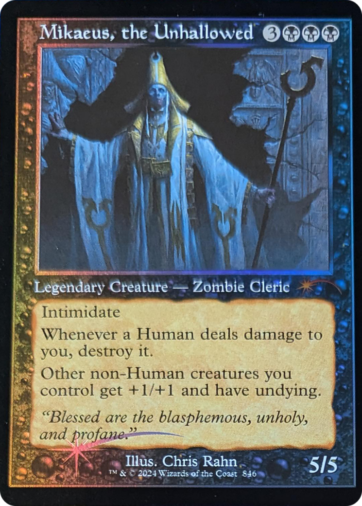 Mikaeus, the Unhallowed (Retro Frame) [Secret Lair Drop Series] | Gamers Paradise