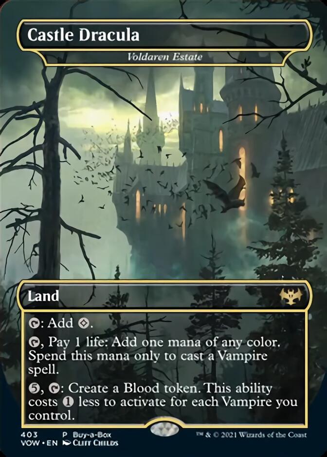 Voldaren Estate - Castle Dracula (Buy-A-Box) [Innistrad: Crimson Vow] | Gamers Paradise