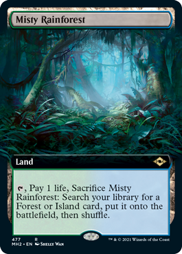 Misty Rainforest (Extended Art) [Modern Horizons 2] | Gamers Paradise