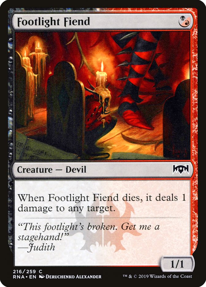 Footlight Fiend [Ravnica Allegiance] | Gamers Paradise