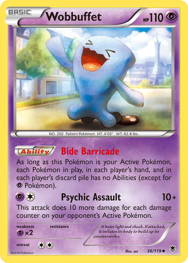Wobbuffet (36/119) [XY: Phantom Forces] | Gamers Paradise