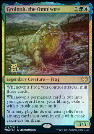 Grolnok, the Omnivore [Innistrad: Crimson Vow Prerelease Promos] | Gamers Paradise
