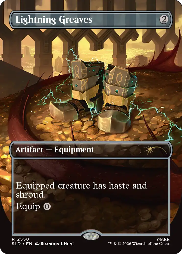 Lightning Greaves (2558) [Secret Lair Drop Series] | Gamers Paradise