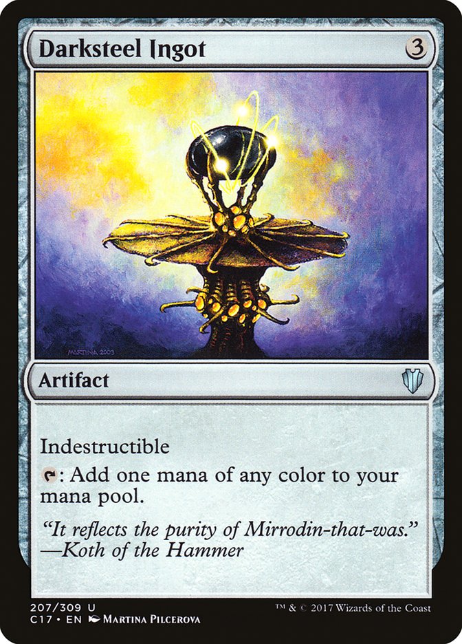 Darksteel Ingot [Commander 2017] | Gamers Paradise
