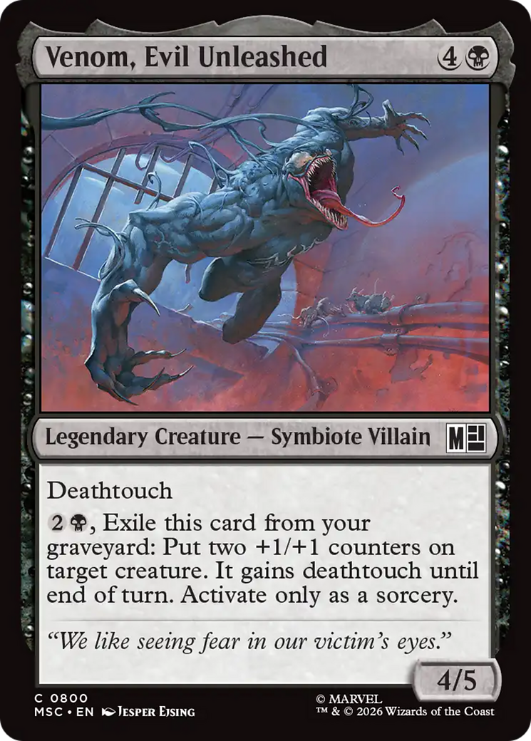 Venom, Evil Unleashed [Marvel Super Heroes Commander] | Gamers Paradise