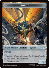 Food // Robot Double-Sided Token [Marvel's Spider-Man Tokens] | Gamers Paradise