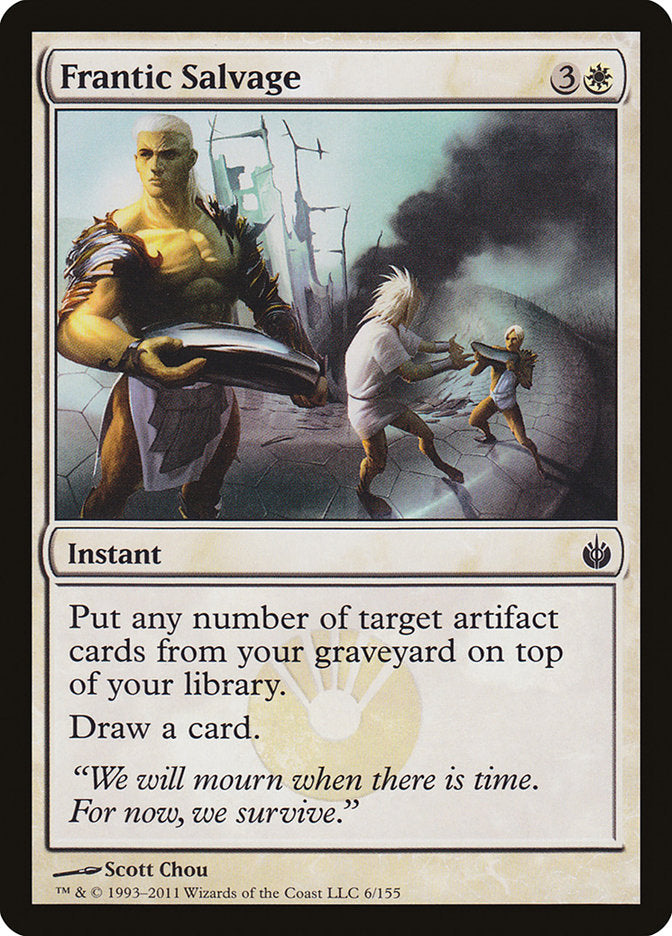 Frantic Salvage [Mirrodin Besieged] | Gamers Paradise