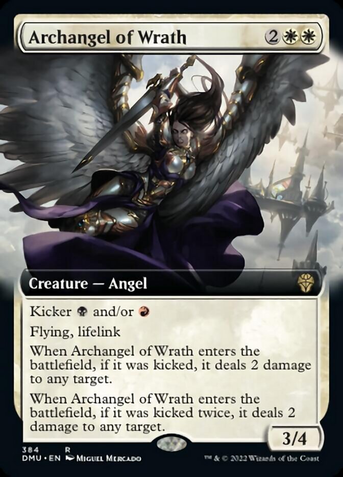 Archangel of Wrath (Extended Art) [Dominaria United] | Gamers Paradise