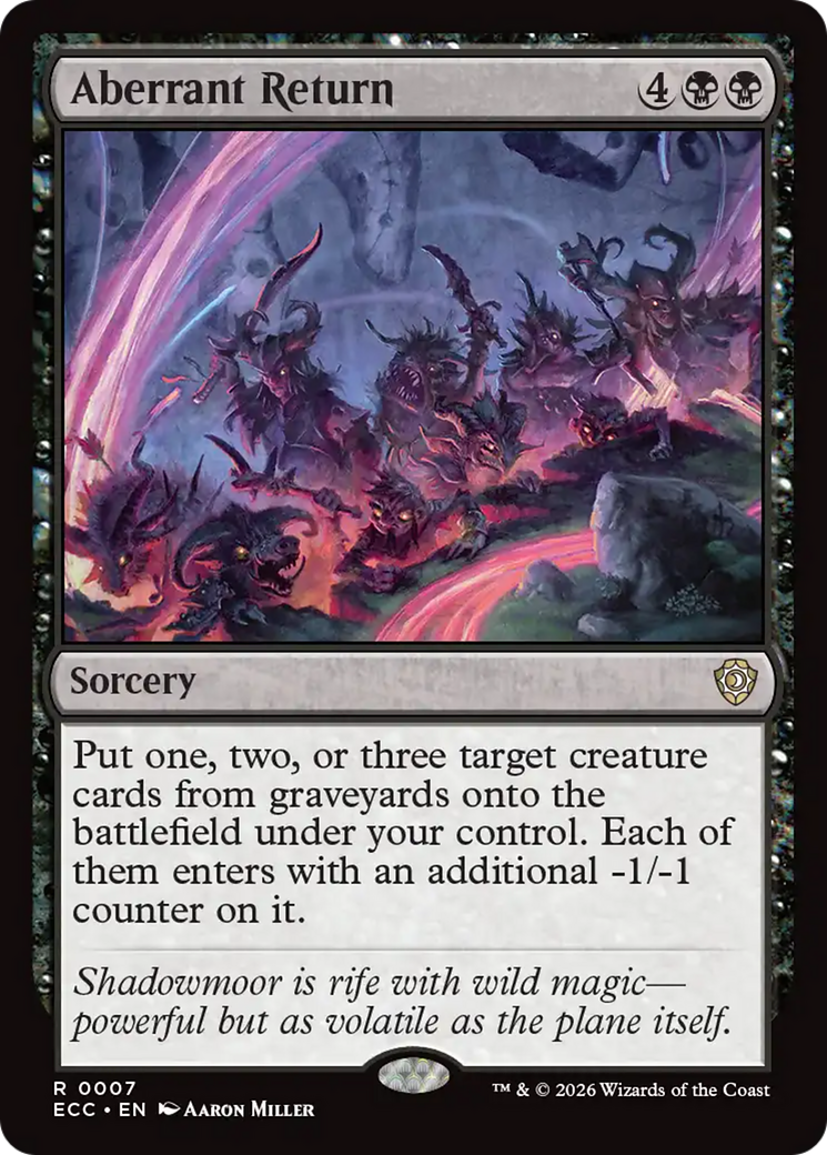 Aberrant Return [Lorwyn Eclipsed Commander] | Gamers Paradise