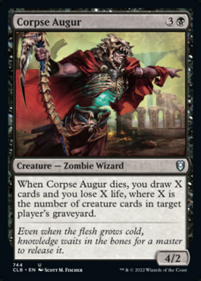 Corpse Augur [Commander Legends: Battle for Baldur's Gate] | Gamers Paradise