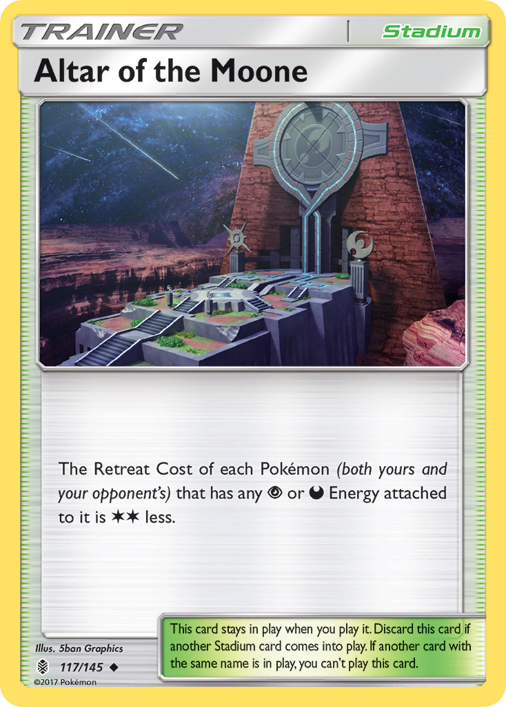 Altar of the Moone (117/145) [Sun & Moon: Guardians Rising] | Gamers Paradise