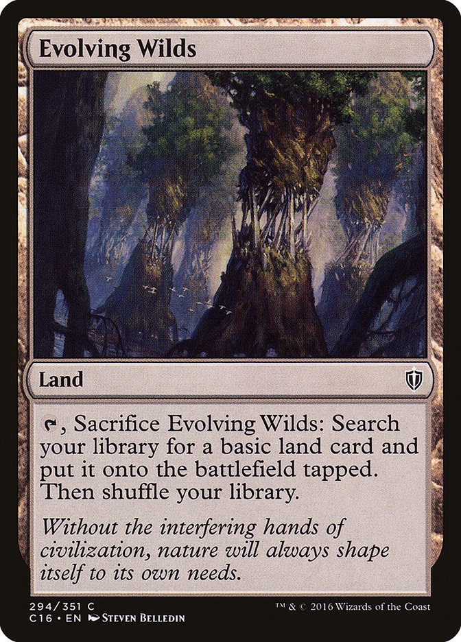 Evolving Wilds [Commander 2016] | Gamers Paradise