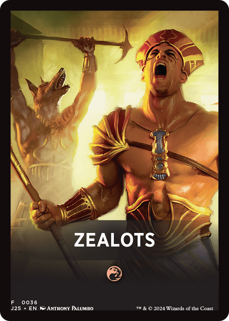 Zealots Theme Card [Foundations Jumpstart Front Cards] | Gamers Paradise