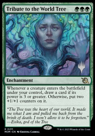 Tribute to the World Tree (Promo Pack) [March of the Machine Promos] | Gamers Paradise