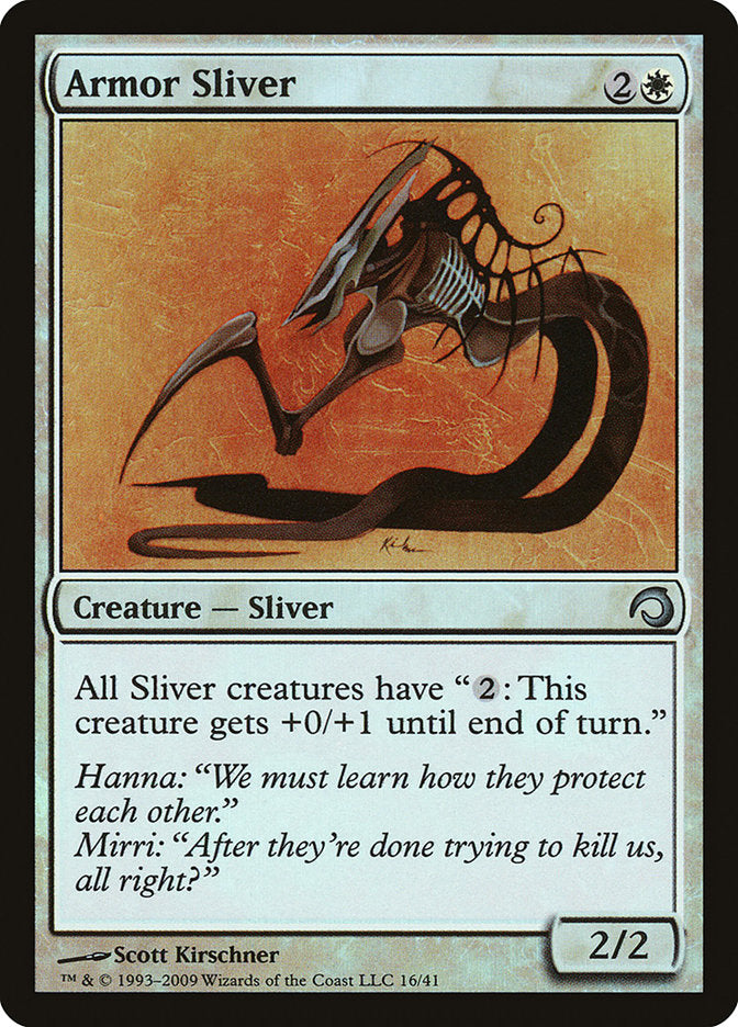 Armor Sliver [Premium Deck Series: Slivers] | Gamers Paradise