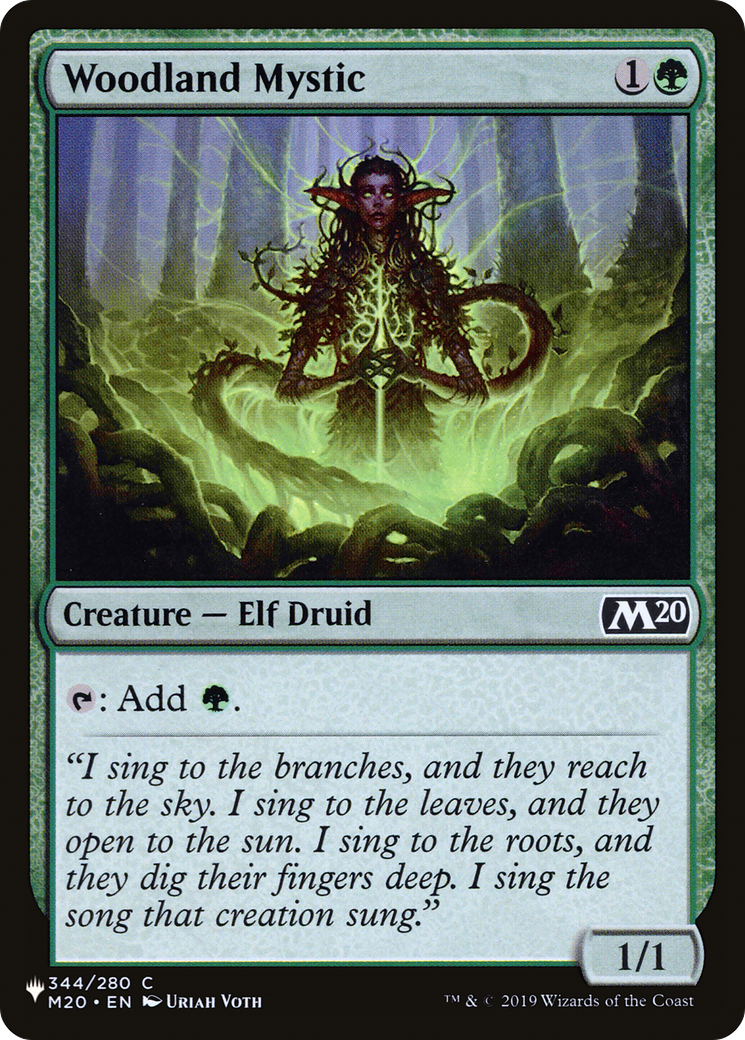 Woodland Mystic [The List Reprints] | Gamers Paradise