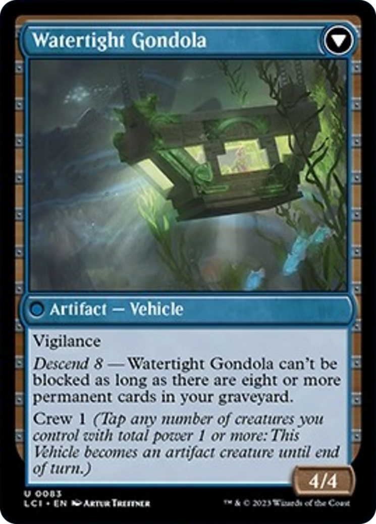 Waterlogged Hulk // Watertight Gondola [The Lost Caverns of Ixalan] | Gamers Paradise