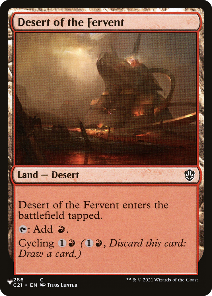Desert of the Fervent [The List] | Gamers Paradise