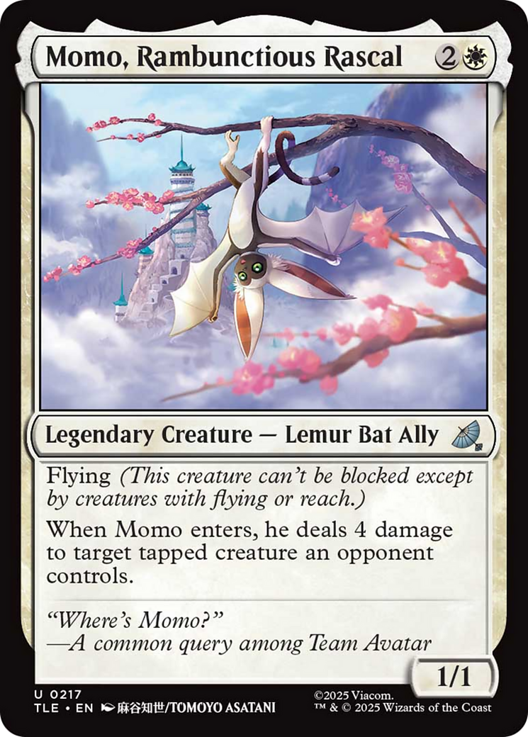 Momo, Rambunctious Rascal [Avatar: The Last Airbender: Eternal-Legal] | Gamers Paradise