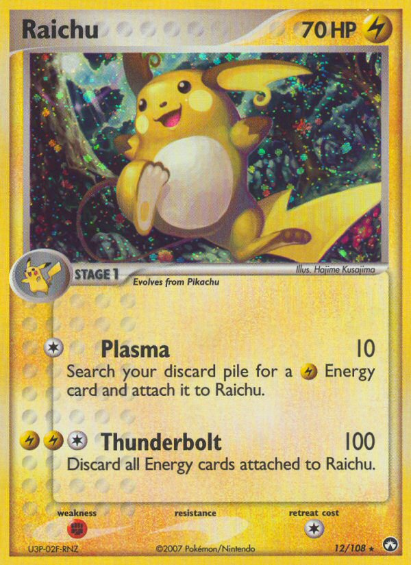 Raichu (12/108) [EX: Power Keepers] | Gamers Paradise