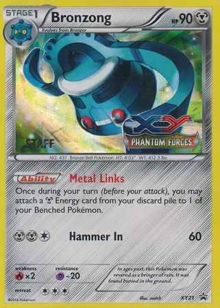 Bronzong (XY21) (Staff) [XY: Black Star Promos] | Gamers Paradise