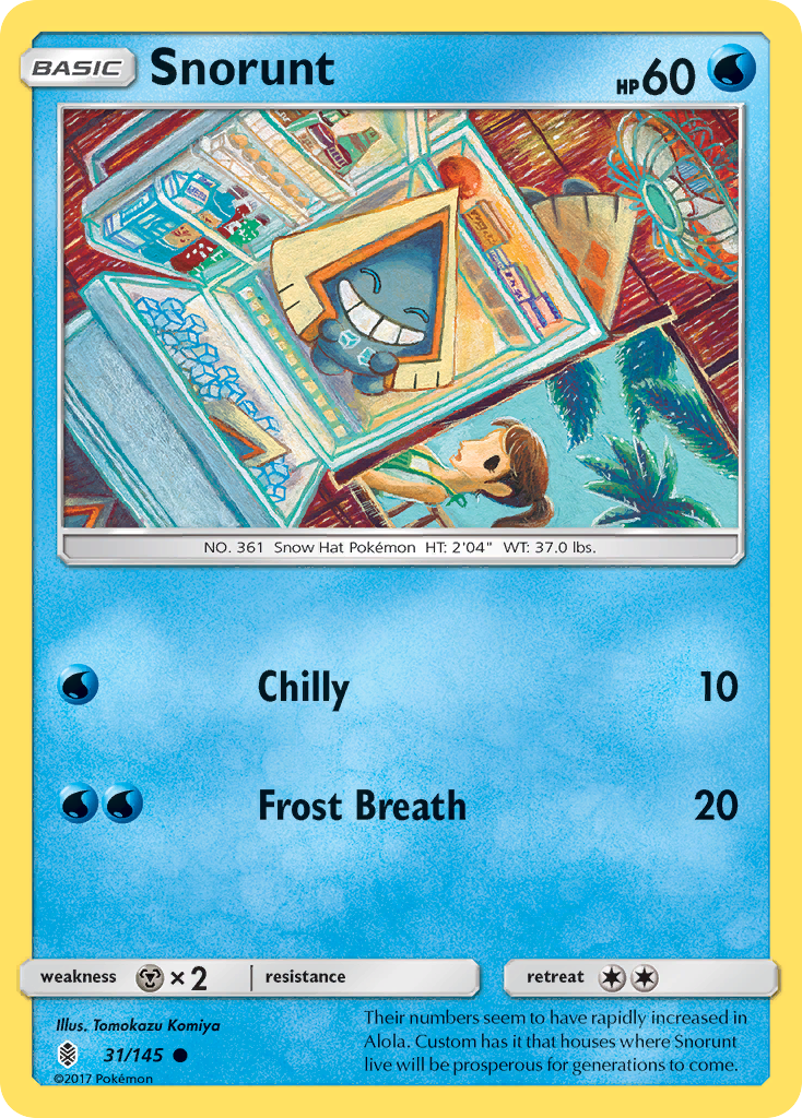 Snorunt (31/145) [Sun & Moon: Guardians Rising] | Gamers Paradise