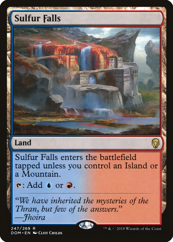Sulfur Falls [Dominaria] | Gamers Paradise