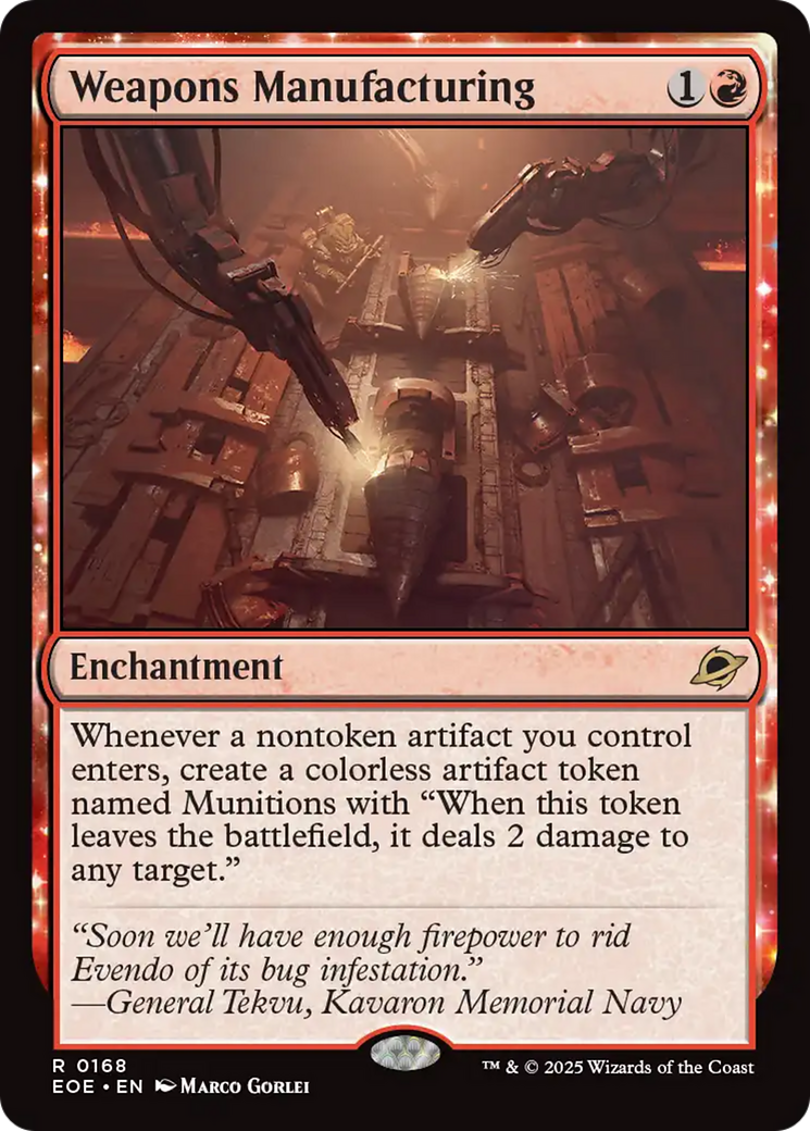 Weapons Manufacturing [Edge of Eternities] | Gamers Paradise
