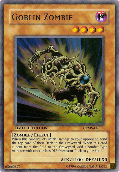 Goblin Zombie [CRMS-ENSE2] Super Rare | Gamers Paradise