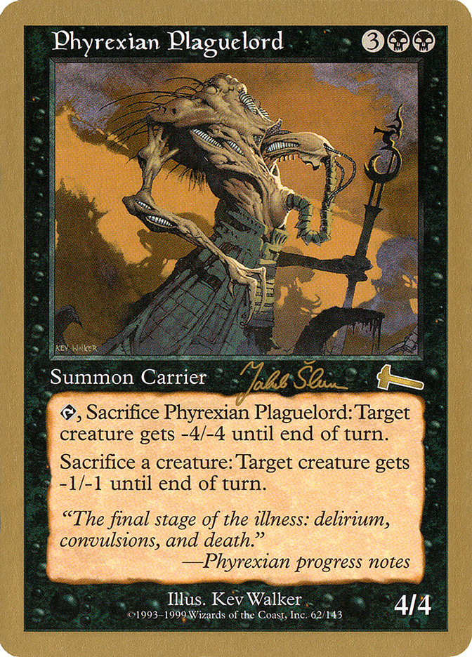 Phyrexian Plaguelord (Jakub Slemr) [World Championship Decks 1999] | Gamers Paradise