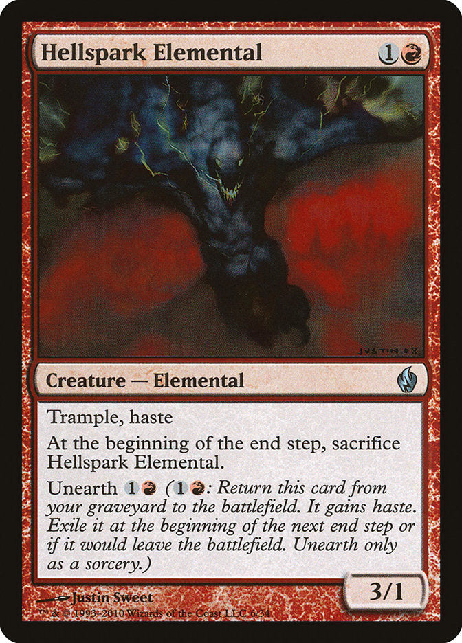 Hellspark Elemental [Premium Deck Series: Fire and Lightning] | Gamers Paradise