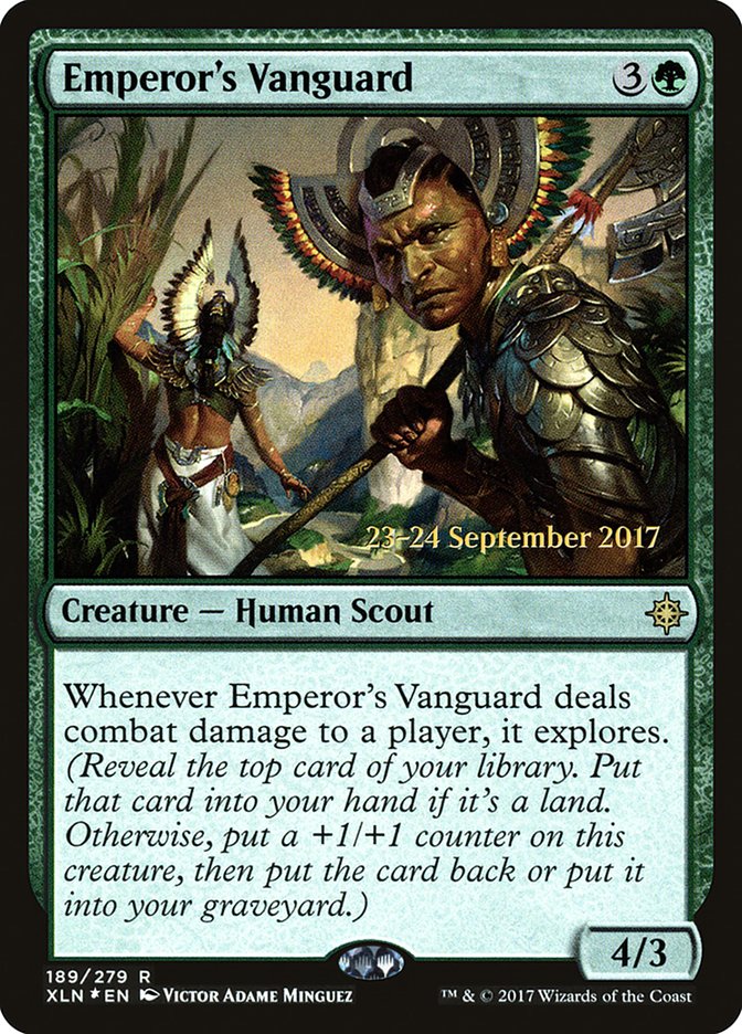 Emperor's Vanguard [Ixalan Prerelease Promos] | Gamers Paradise