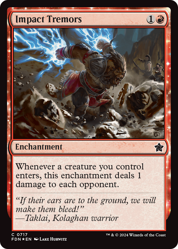 Impact Tremors [Foundations] | Gamers Paradise