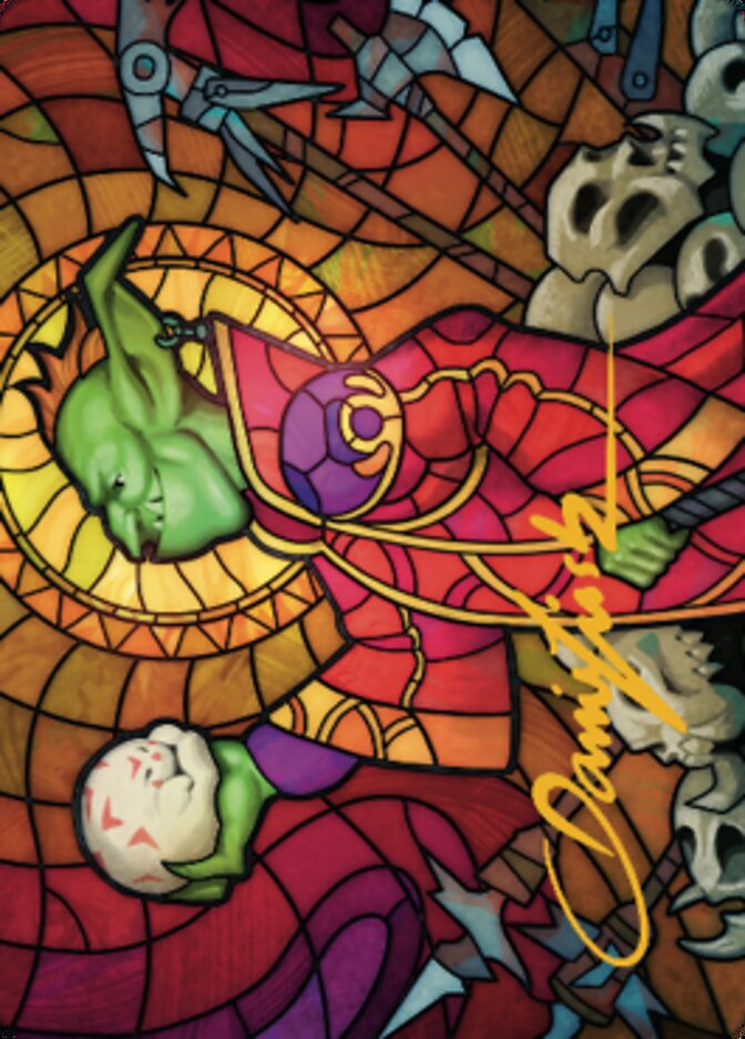 Squee, Dubious Monarch Art Card (Gold-Stamped Signature) [Dominaria United Art Series] | Gamers Paradise