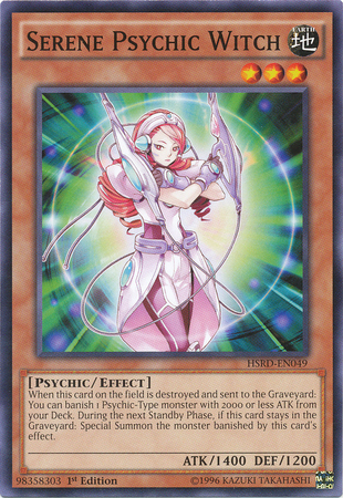 Serene Psychic Witch [HSRD-EN049] Common | Gamers Paradise