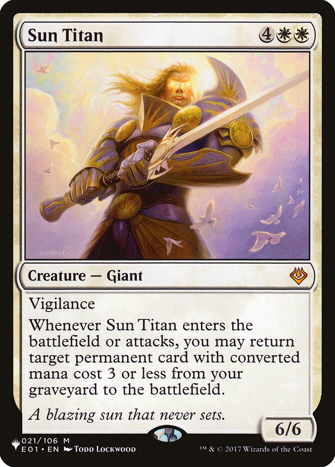 Sun Titan [The List] | Gamers Paradise