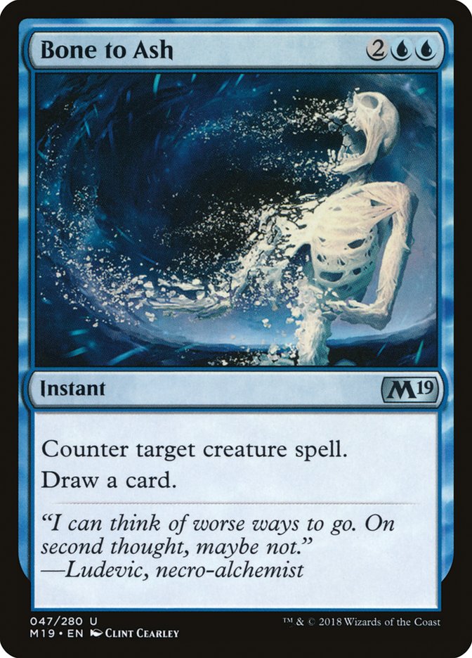 Bone to Ash [Core Set 2019] | Gamers Paradise