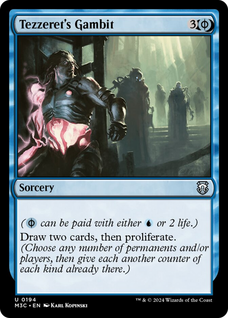 Tezzeret's Gambit [Modern Horizons 3 Commander] | Gamers Paradise