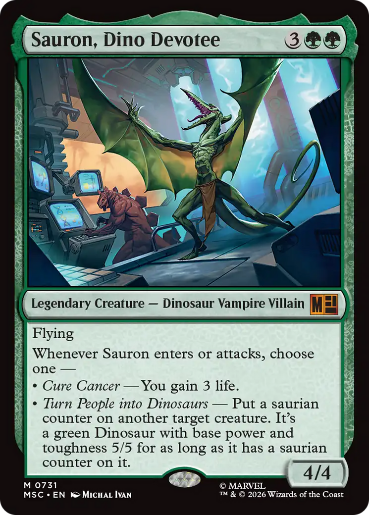 Sauron, Dino Devoteee [Marvel Super Heroes Commander] | Gamers Paradise