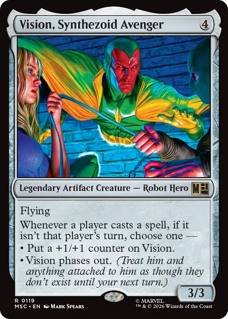 Vision, Synthezoid Avenger [Marvel Super Heroes Commander] | Gamers Paradise