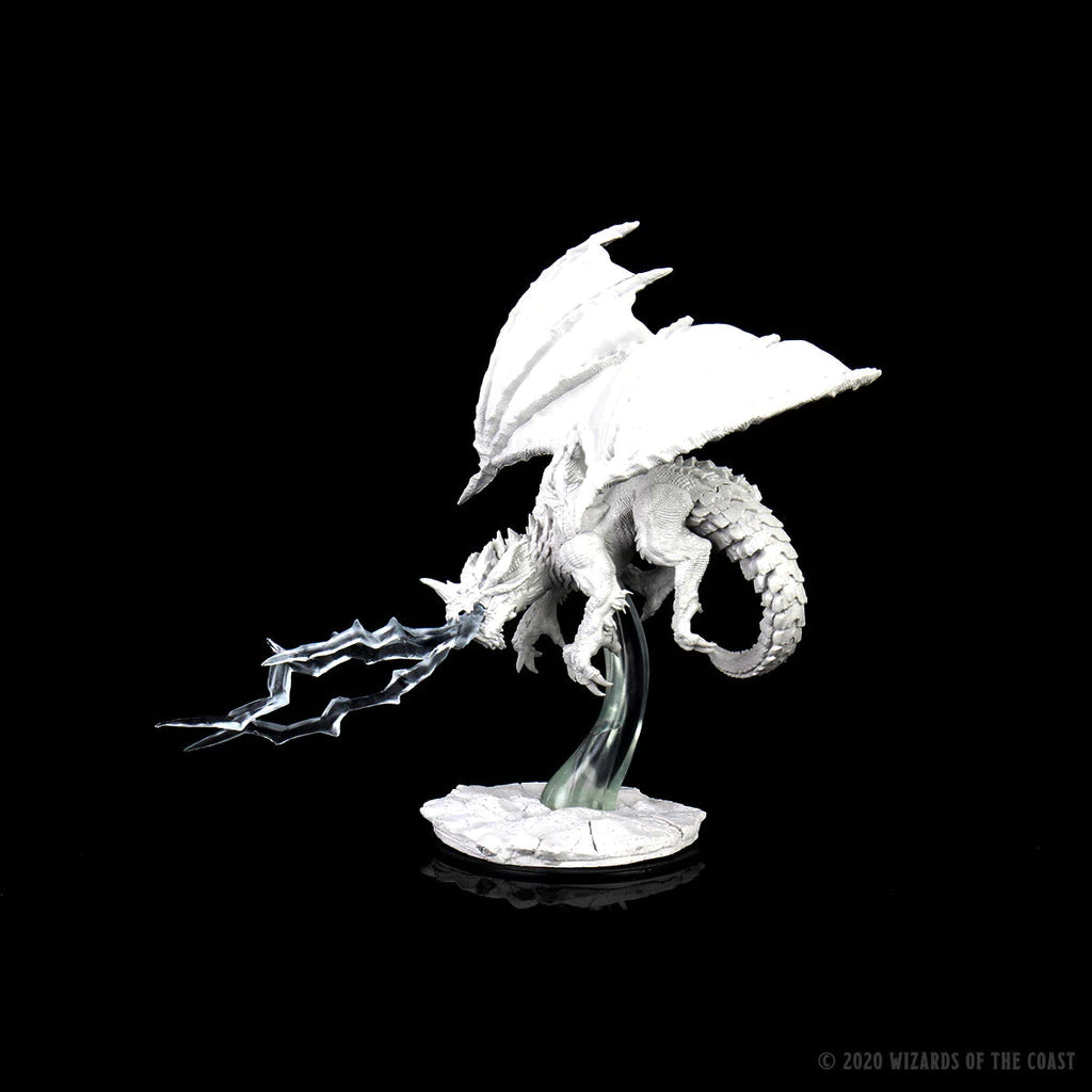 D&D NOLZUR'S MARVELOUS MINIATURES: YOUNG BLUE DRAGON | Gamers Paradise