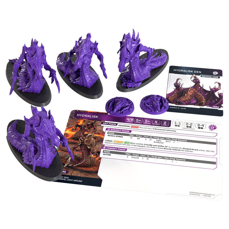 StarCraft: Tabletop Miniatures Game: Zerg: Hydralisk Expansion Set | Gamers Paradise